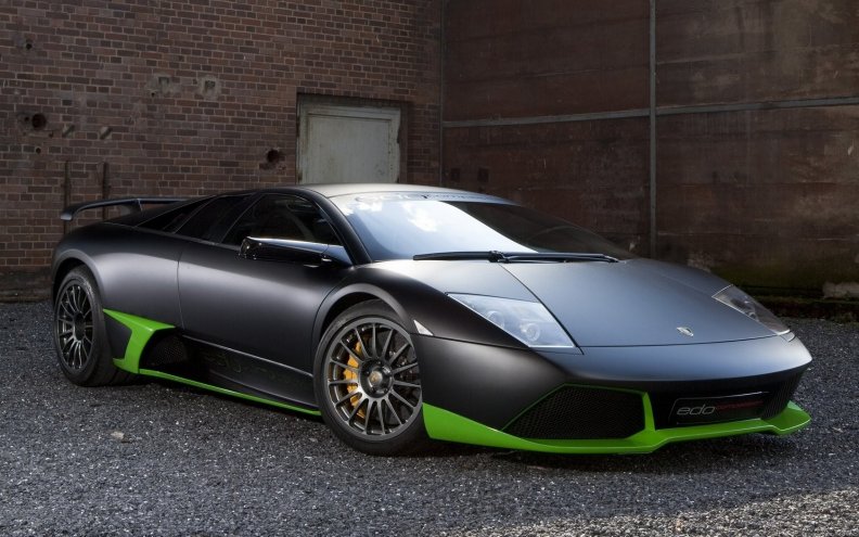 Black_Green Lamborghini