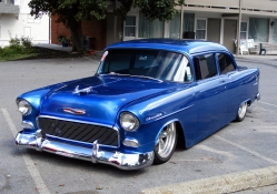 A Beautiful Blue Chevrolet