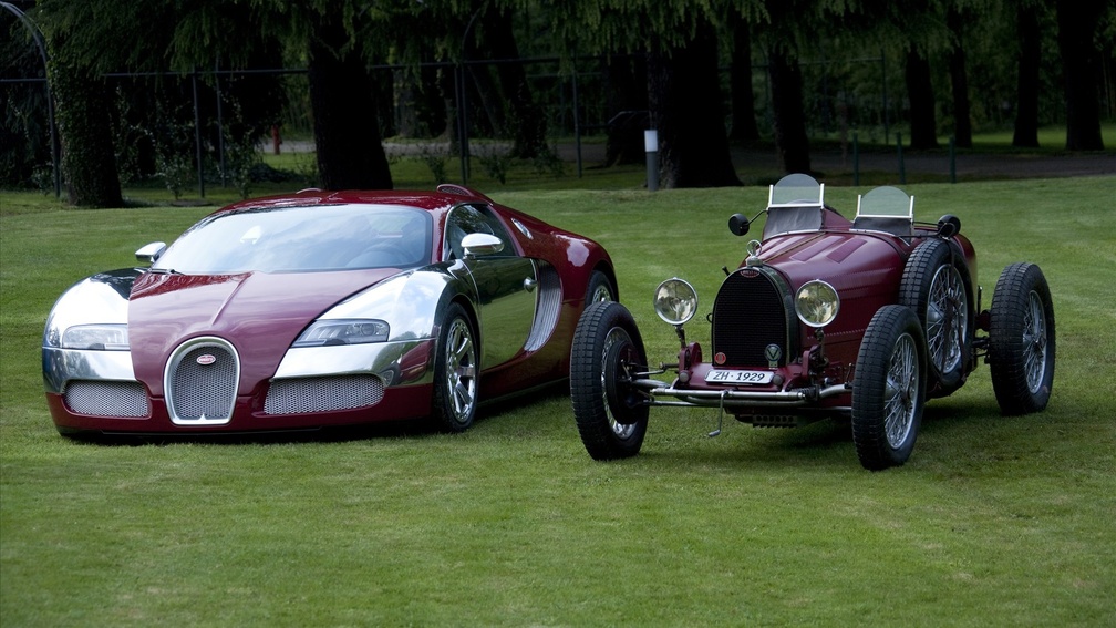 bugatti old and new