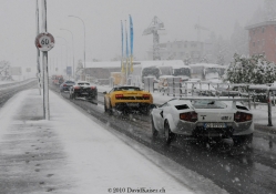 Snowy Lamborghini