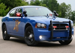 dodge police car