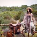 Cowgirl In A Poncho