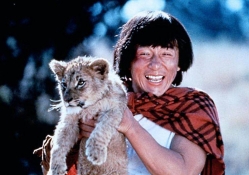 Jackie Chan and lion