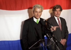 Geert Wilders and Marcel de Graaf PVV