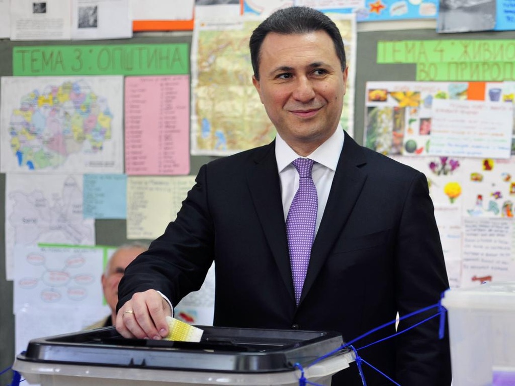 Macedonian Prime Minister Nikola Gruevski
