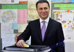 Macedonian Prime Minister Nikola Gruevski