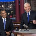 David Letterman And Barack Obama
