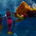 Underwater Show during Chinese New Year Jakarta Indonesia