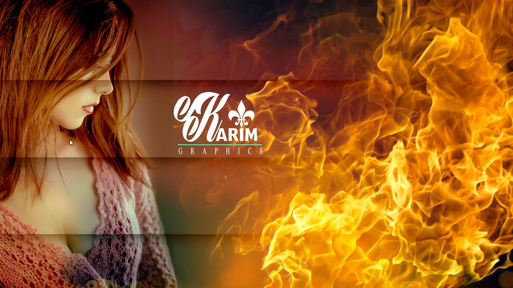 Flame Of Love _ Photoshop CC _ By KarimGFX