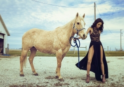 *** Girl with horse ***