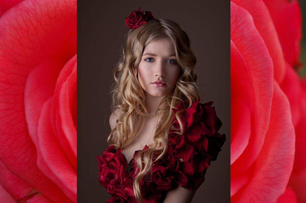 Wearing Red Roses