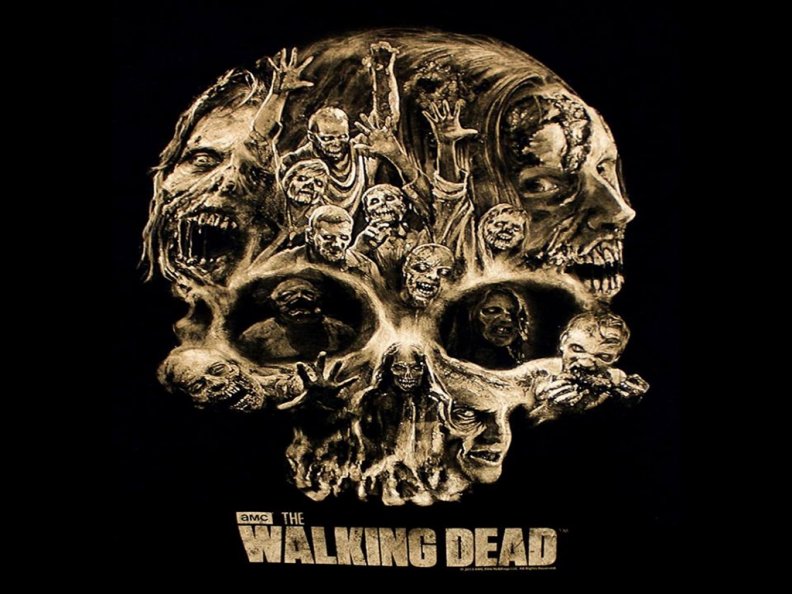 The Walking Dead Skull