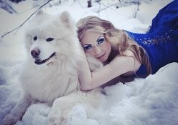 Beauty with Wolf