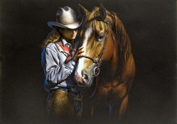 Cowgirl Art