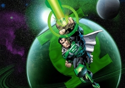 Green Lantern Superman