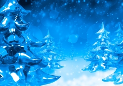Ice Christmas Trees