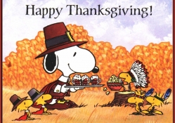 A Snoopy Thanksgiving