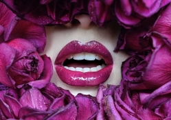Purple Rose Lips