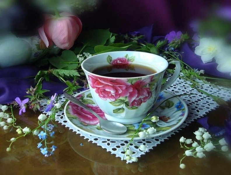 Cup of tea for Spring