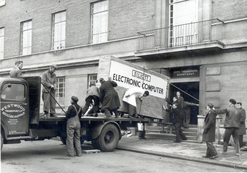 computer delivery 1957