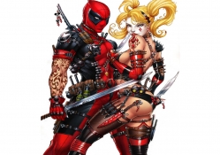 Deadpool And Harley Quinn