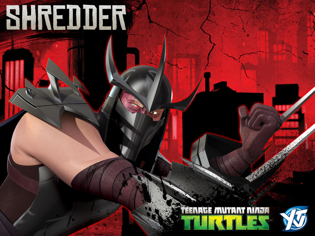 tmnt 2012 shredder wallpaper