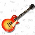 Gold/Orange Guitar f2