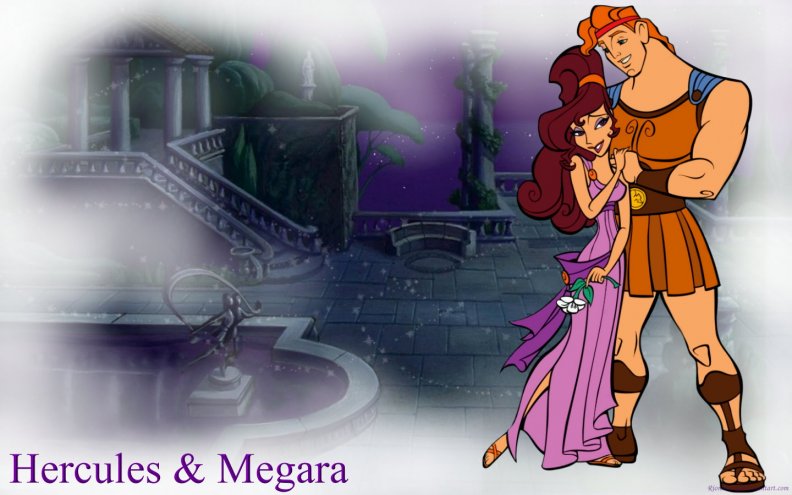 Disney,Couple,Hercules,And,Megra