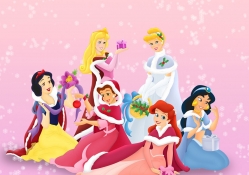 Pink,Disney,Princess,Christmas
