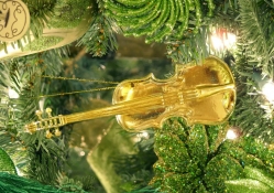 Violin decoration