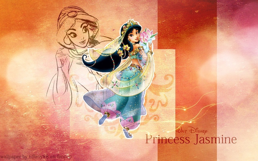 Orange,Disney,Princess,Jasmine