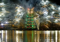 Christmas tree in Rio