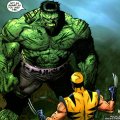 Hulk Mocks Wolverine