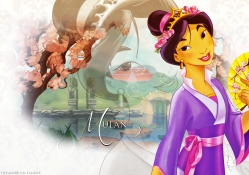 White,Background,Disney,Princess,Mulan