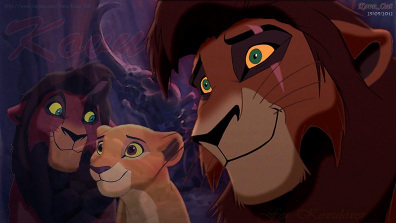 Lion,King,Couple,Kovu,And,Kiara