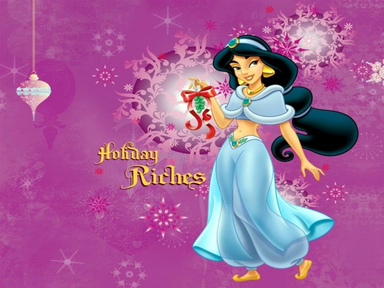 Disney,Princess,Jasmine,Christmas