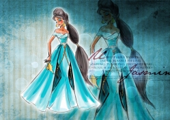 Terquoise,Disney,Princess,Jasmine