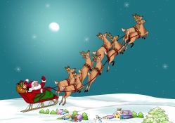 Santa sleigh