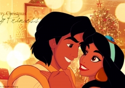 Aladdin,And,Jasmine,Disney,Christmas