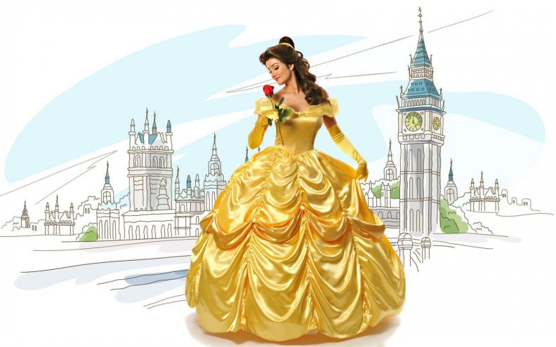 Princess in yellow