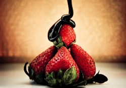 Strawberries and chocolate