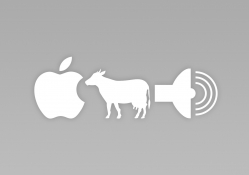 Apple +  Cow =  A Sound