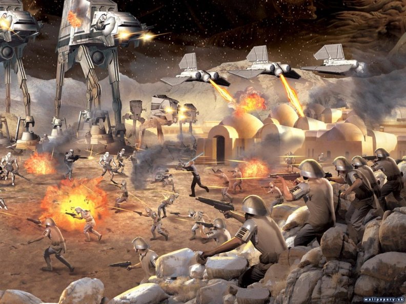 the empire vs the rebellion