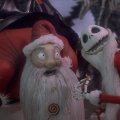 Santa Claus and Jack Skellington