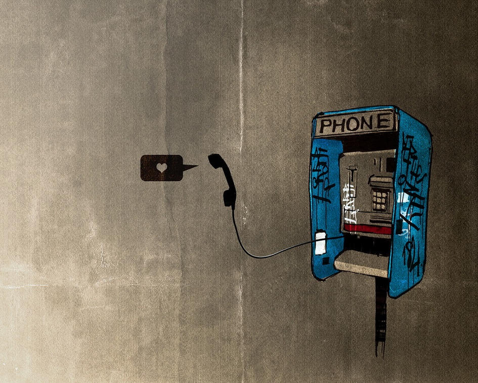 at the payphone!!!!