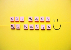 You make me happy