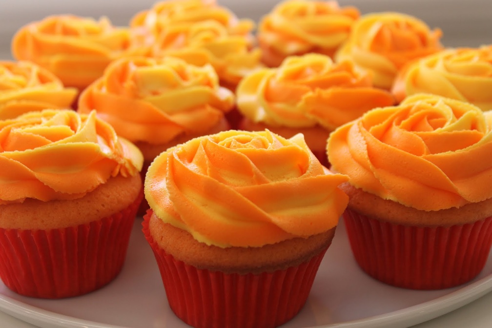Orange cupcakes for Tony (Nannouk)