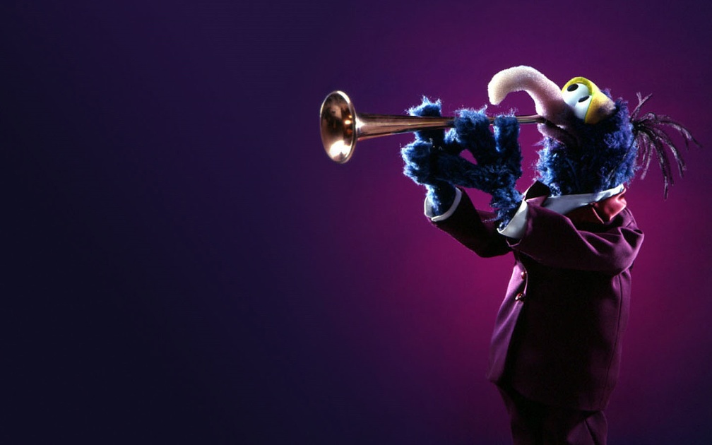 Gonzo Playing Trumpet