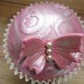 Pink cupcake 