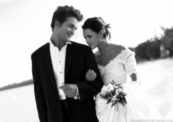Mr. and Mrs. Cullen  {the Big Day}